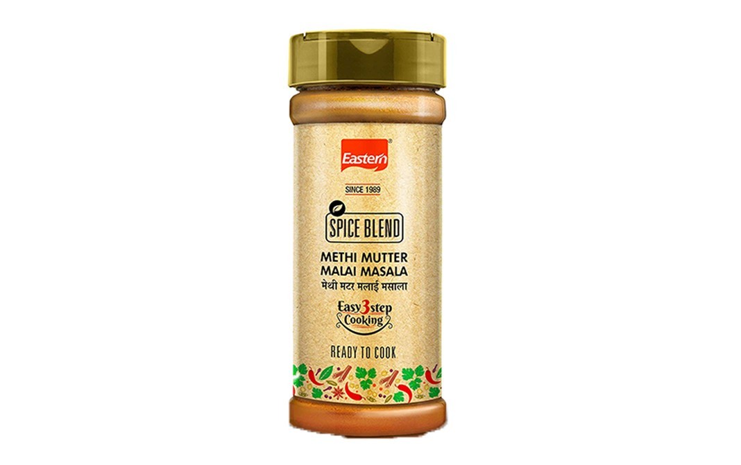 Eastern Spice Blend Methi Mutter Malai Masala   Plastic Bottle  100 grams